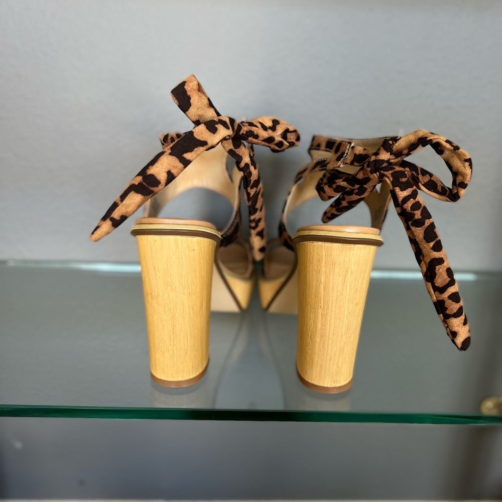 Very Volatile Ashlee dress sandal leopard size 6 - Picture 6 of 7